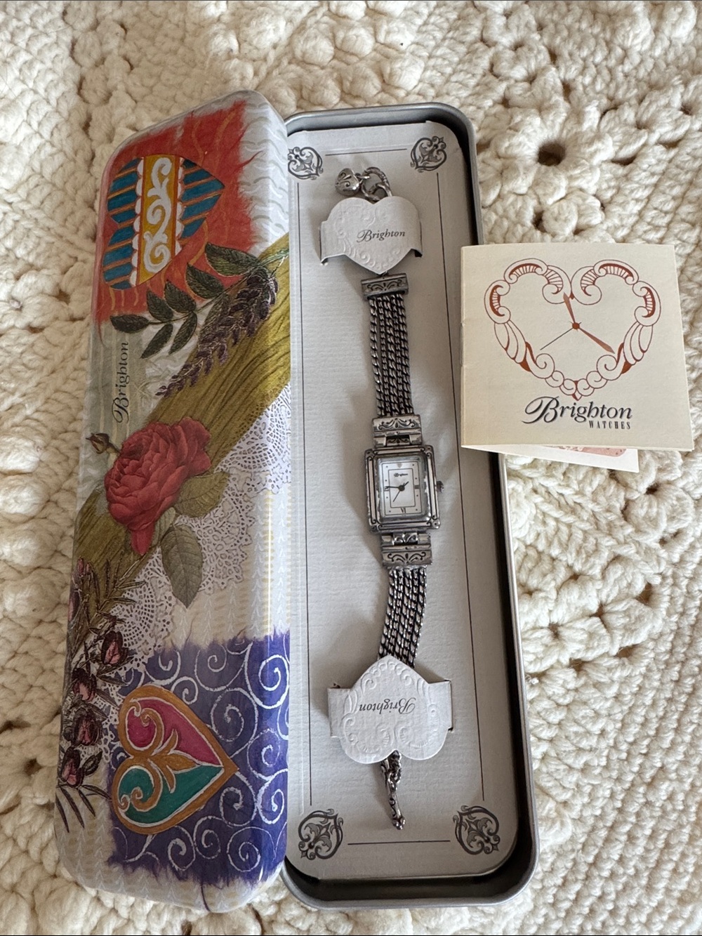 Brighton Tivoli watch with metal box